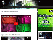 Tablet Screenshot of danceeffect.ro